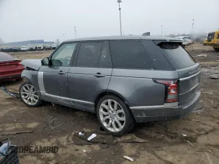 2017 Land Rover Range Rover с VIN SALGS2FE9HA335215, выставлен на аукционе Copart как лот 47974405 с пробегом 120 235 миль миль и Списание • Salvage title. История ставок и продаж доступна на DreamBid. Изображение 2.