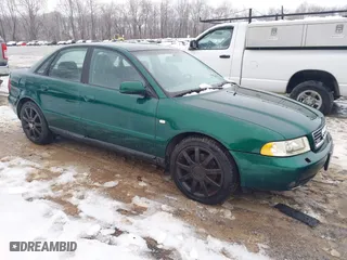 2001 Audi A4 with VIN WAUDC68D51A132263, listed as a IAAI auction lot 41576875 with 143,227 mi miles. Bid and sale history available at carsss.com. Image 1.