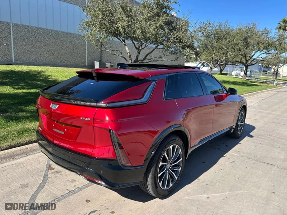 2024 Cadillac LYRIQ Sport with VIN 1GYKPVRK1RZ126344, listed as a Copart auction lot 88307495 with 257 mi miles and Clean Title. Bid and sale history available at carsss.com. Image 4.