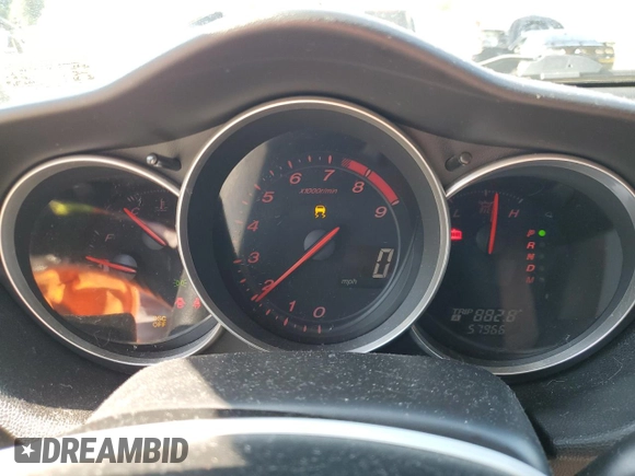 2004 Mazda RX-8 with VIN JM1FE17N040129638, listed as a Copart auction lot 72496364 with 57,966 mi miles and Salvage Title. Bid and sale history available at carsss.com. Image 9.