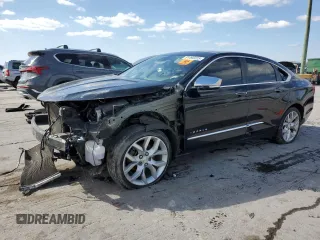 2014 Chevrolet Impala LTZ with VIN 1G1155S34EU121021, listed as a Copart auction lot 51492225 with Not Provided miles and Salvage Title. Bid and sale history available at DreamBid. Image 1.