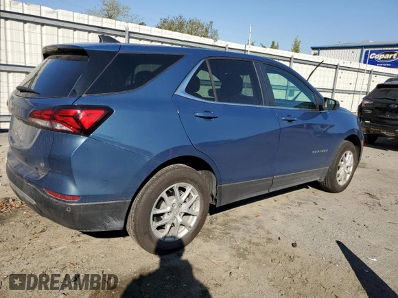 2024 Chevrolet Equinox LT with VIN 3GNAXKEG7RL274191, listed as a Copart auction lot 49487735 with 13,364 mi miles and Salvage Title. Bid and sale history available at carsss.com. Image 3.