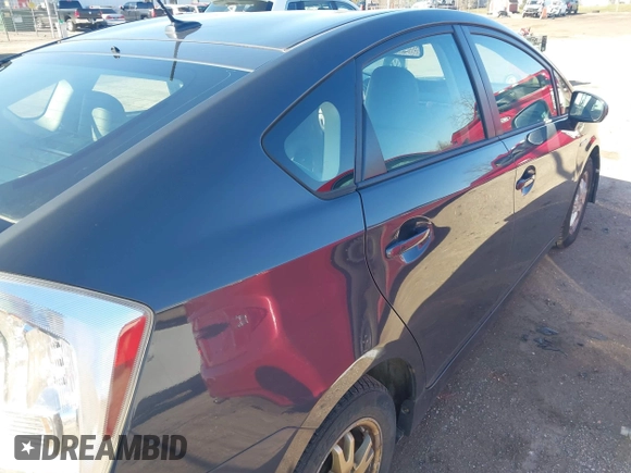 2010 Toyota Prius II with VIN JTDKN3DU6A0009876, listed as a IAAI auction lot 41928171 with 237,970 mi miles. Bid and sale history available at carsss.com. Image 6.