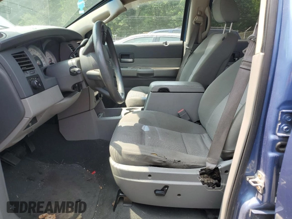 2008 Dodge Durango SLT with VIN 1D8HB48N08F146218, listed as a Copart auction lot 58905035 with 191,925 mi miles and Salvage title. Bid and sale history available at DreamBid. Image 7.