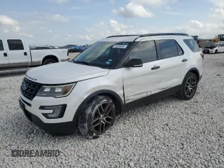 2017 Ford Explorer Sport z VIN 1FM5K8GT2HGC53978, wystawiony jako Copart lot #53263645 z przebiegiem 133 881 mil mil oraz Szkody całkowita. Historia ofert i sprzedaży dostępna na DreamBid. Obrazek 1.