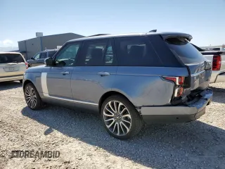2018 Land Rover Range Rover с VIN SALGS2RE8JA500978, выставлен на аукционе Copart как лот 56207895 с пробегом 61 393 миль миль и Списание • Salvage title. История ставок и продаж доступна на DreamBid. Изображение 2.