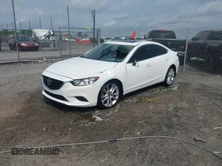 2016 Mazda Mazda6 i Touring with VIN JM1GJ1V56G1448334, listed as a IAAI auction lot 42075222 with 52,883 mi miles. Bid and sale history available at carsss.com. Image 17.