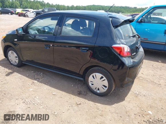 2024 Mitsubishi Mirage ES with VIN ML32AUHJ6RH019745, listed as a IAAI auction lot 42691194 with 1,823 mi miles and . Bid and sale history available at DreamBid. Image 3.