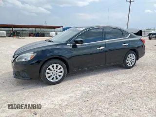2017 Nissan Sentra S with VIN 3N1AB7AP6HY384390, listed as a Copart auction lot 58981285 with 97,286 mi miles and Salvage title. Bid and sale history available at DreamBid. Image 1.