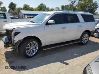 2019 Ford Expedition Max Platinum z VIN 1FMJK1MT0KEA90230, wystawiony jako Copart lot #71757684 z przebiegiem 56 851 mil mil oraz Szkoda całkowita • Salvage title. Historia ofert i sprzedaży dostępna na DreamBid. Obrazek 1.