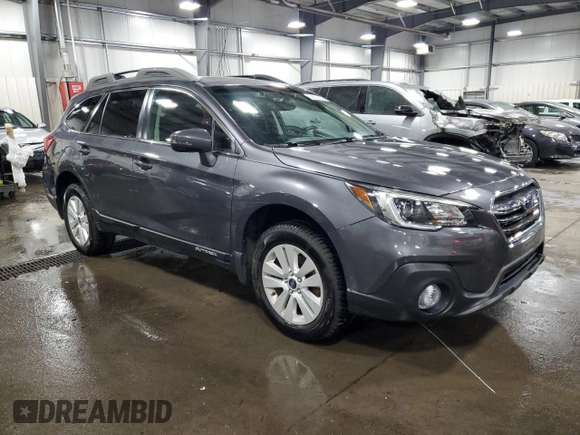 2019 Subaru Outback Premium with VIN 4S4BSAHC3K3208099, listed as a Copart auction lot 53633105 with 75,792 mi miles and Salvage Title. Bid and sale history available at DreamBid. Image 4.