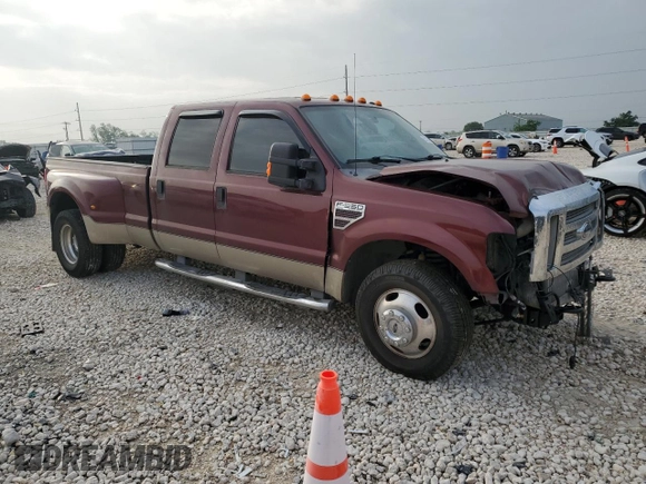 2008 Ford F-350 with VIN 1FTWW32R08EA90223, listed as a Copart auction lot 53132245 with 174,933 mi miles and Salvage title. Bid and sale history available at DreamBid. Image 4.