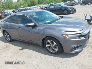 2019 Honda Insight LX with VIN 19XZE4F16KE011059, listed as a IAAI auction lot 42169620 with 109,058 mi miles and . Bid and sale history available at DreamBid. Image 1.