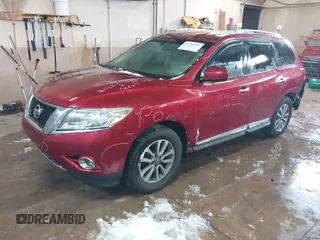 2014 Nissan Pathfinder S with VIN 5N1AR2MM4EC630270, listed as a IAAI auction lot 41718187 with 110,360 mi miles and . Bid and sale history available at DreamBid. Image 2.