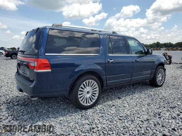 2016 Lincoln Navigator Select with VIN 5LMJJ3HT4GEL10143, listed as a Copart auction lot 63741415 with 110,312 mi miles and Salvage title. Bid and sale history available at DreamBid. Image 3.