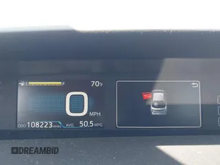 2018 Toyota Prius Two with VIN JTDKBRFU7J3064943, listed as a IAAI auction lot 42077330 with 108,223 mi miles and . Bid and sale history available at carsss.com. Image 7.