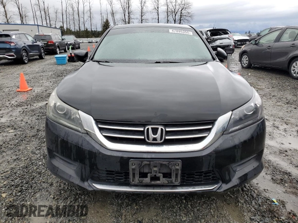 2014 Honda Accord Sedan LX with VIN 1HGCR2F3XEA197617, listed as a Copart auction lot 47895355 with 156,691 mi miles and Salvage Title. Bid and sale history available at carsss.com. Image 5.