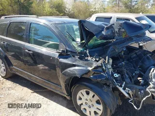 2016 Dodge Journey SE with VIN 3C4PDCAB4GT138223, listed as a IAAI auction lot 41759328 with 1 mi miles. Bid and sale history available at carsss.com. Image 1.