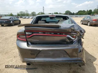 2021 Dodge Charger R/T with VIN 2C3CDXCT7MH613111, listed as a Copart auction lot 56367725 with 77,374 mi miles and Salvage title. Bid and sale history available at DreamBid. Image 6.