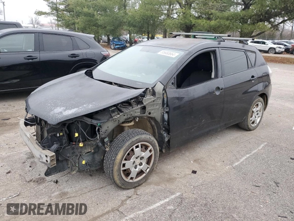 2009 Pontiac Vibe w/1SB with VIN 5Y2SP670X9Z451927, listed as a Copart auction lot 85680664 with 309,210 mi miles and Salvage Title. Bid and sale history available at carsss.com. Image 1.