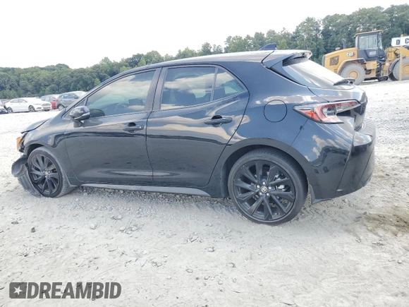 2022 Toyota Corolla Hatchback SE with VIN JTND4MBE3N3172594, listed as a Copart auction lot 69259454 with 33,925 mi miles and Salvage Title. Bid and sale history available at carsss.com. Image 2.