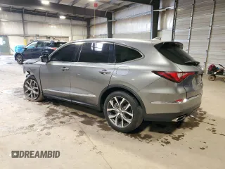 2023 Acura MDX w/Technology Package with VIN 5J8YE1H41PL001394, listed as a Copart auction lot 77945164 with 32,828 mi miles and Salvage Title. Bid and sale history available at carsss.com. Image 2.