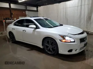 2013 Nissan Maxima SV z VIN 1N4AA5AP0DC840980, wystawiony jako Copart lot #58096015 z przebiegiem 191 445 mil mil oraz Szkoda całkowita • Salvage title. Historia ofert i sprzedaży dostępna na DreamBid. Obrazek 4.
