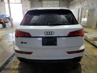 2024 Audi SQ5 Premium Plus with VIN WA1B4AFYXR2026830, listed as a Copart auction lot 50013825 with 19,875 mi miles and Salvage Title. Bid and sale history available at carsss.com. Image 6.