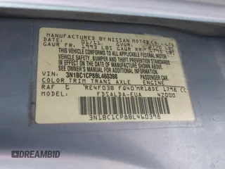 2011 Nissan Versa S z VIN 3N1BC1CP8BL460398, wystawiony jako IAAI lot #41754069 z przebiegiem 239 363 mil mil oraz . Historia ofert i sprzedaży dostępna na DreamBid. Obrazek 9.