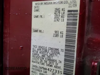 2010 Nissan Altima 2.5 S with VIN 1N4AL2AP9AN427335, listed as a Copart auction lot 87968405 with 0 mi miles and Clean Title. Bid and sale history available at carsss.com. Image 12.