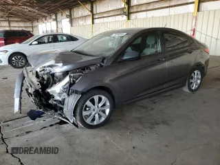 2014 Hyundai Accent GLS with VIN KMHCU4AE5EU765414, listed as a Copart auction lot 42359065 with 114,762 mi miles and Salvage Title. Bid and sale history available at carsss.com. Image 1.