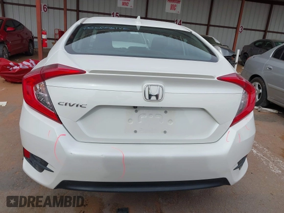 2016 Honda Civic Sedan EX-T with VIN 19XFC1F35GE036034, listed as a IAAI auction lot 41792274 with 44,978 mi miles. Bid and sale history available at carsss.com. Image 17.