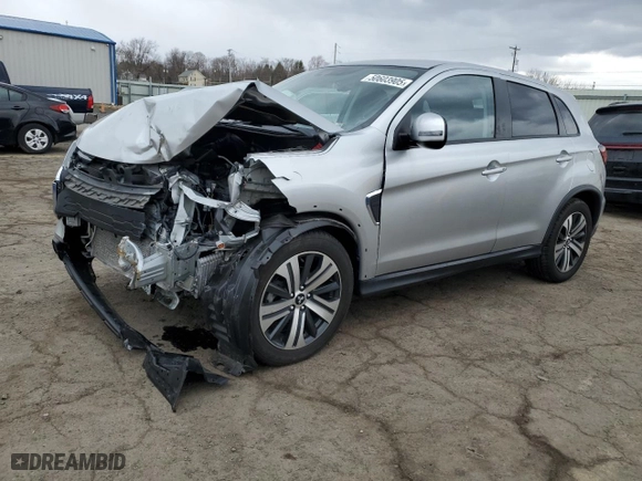 2021 Mitsubishi Outlander Sport ES with VIN JA4ARUAU5MU029182, listed as a Copart auction lot 50603905 with 64,379 mi miles and Salvage Title. Bid and sale history available at carsss.com. Image 1.