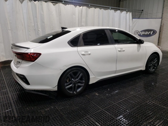 2020 Kia Forte GT-Line with VIN 3KPF34AD7LE176517, listed as a Copart auction lot 52594585 with 80,623 mi miles and Clean Title. Bid and sale history available at carsss.com. Image 3.