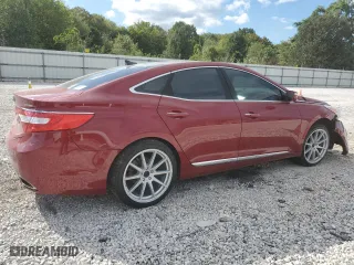 2014 Hyundai Azera Limited with VIN KMHFH4JG1EA372773, listed as a Copart auction lot 71756304 with 0 mi miles and Salvage Title. Bid and sale history available at carsss.com. Image 3.