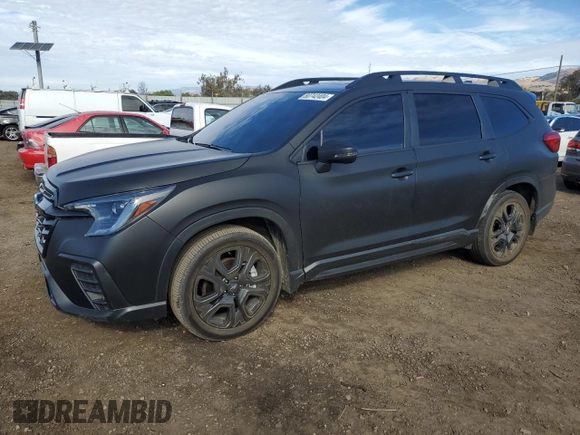 2023 Subaru Ascent Onyx with VIN 4S4WMAHDXP3462212, listed as a Copart auction lot 80742404 with 17,911 mi miles and Salvage title. Bid and sale history available at DreamBid. Image 1.