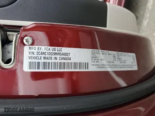 2021 Chrysler Voyager LXI with VIN 2C4RC1DG9MR546027, listed as a Copart auction lot 72005114 with 56,088 mi miles and Salvage Title. Bid and sale history available at carsss.com. Image 13.