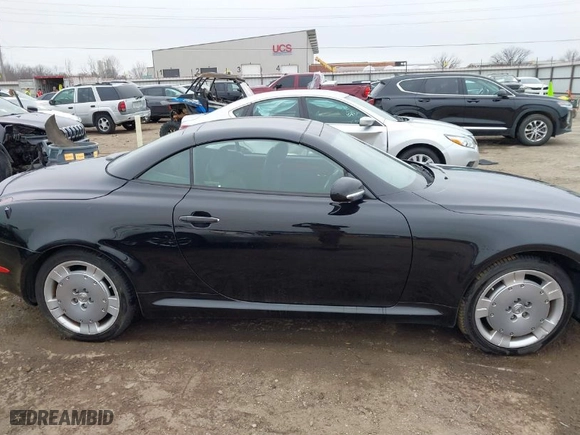 2003 Lexus SC 430 with VIN JTHFN48YX30047004, listed as a IAAI auction lot 41477382 with NaN miles. Bid and sale history available at carsss.com. Image 13.