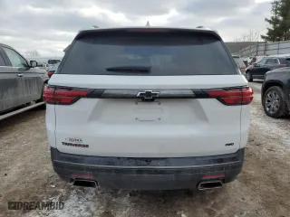 2023 Chevrolet Traverse Premier with VIN 1GNEVKKWXPJ131582, listed as a Copart auction lot 43123875 with 23,011 mi miles and Salvage Title. Bid and sale history available at carsss.com. Image 6.