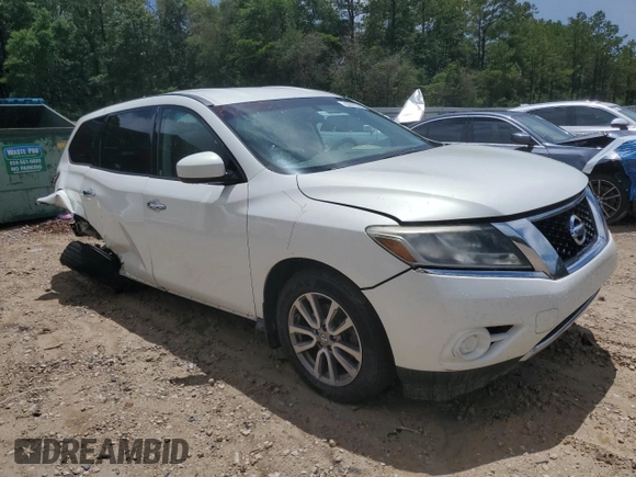 2014 Nissan Pathfinder Platinum with VIN 5N1AR2MN0EC714515, listed as a Copart auction lot 60979935 with 227,975 mi miles and Salvage title. Bid and sale history available at DreamBid. Image 4.