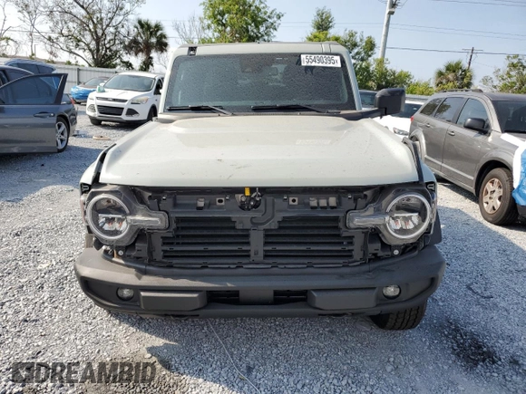 2024 Ford Bronco Big Bend z VIN 1FMDE7BH9RLB23320, wystawiony jako Copart lot #55490395 z przebiegiem 2 225 mil mil oraz Szkoda całkowita • Salvage title. Historia ofert i sprzedaży dostępna na DreamBid. Obrazek 5.