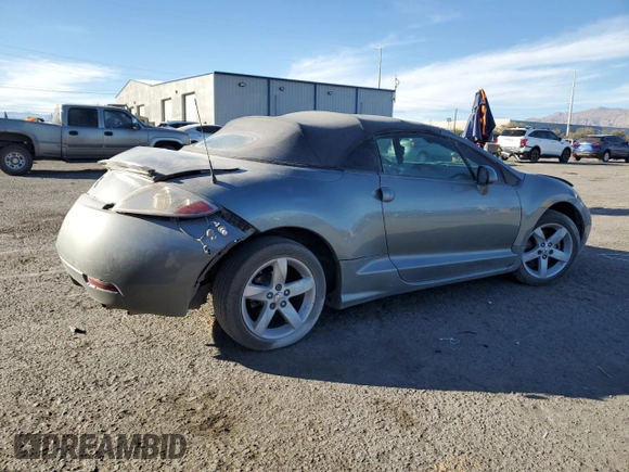 2007 Mitsubishi Eclipse GS with VIN 4A3AL25F27E024976, listed as a Copart auction lot 81960974 with 133,462 mi miles and Salvage Title. Bid and sale history available at carsss.com. Image 3.