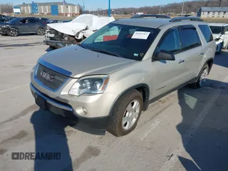 2008 GMC Acadia SLE1 with VIN 1GKEV13748J146661, listed as a IAAI auction lot 41407263 with 194,748 mi miles. Bid and sale history available at carsss.com. Image 2.