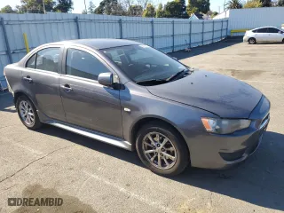 2010 Mitsubishi Lancer ES with VIN JA32U2FUXAU030716, listed as a Copart auction lot 48496365 with 105,132 mi miles and Salvage Title. Bid and sale history available at carsss.com. Image 4.