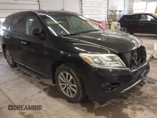 2014 Nissan Pathfinder S with VIN 5N1AR2MM6EC648673, listed as a IAAI auction lot 42316867 with 115,749 mi miles and . Bid and sale history available at DreamBid. Image 1.