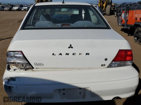 2003 Mitsubishi Lancer ES with VIN JA3AJ26E83U104893, listed as a Copart auction lot 71154944 with 230,061 mi miles and Salvage Title. Bid and sale history available at carsss.com. Image 6.