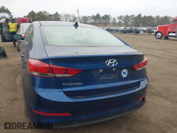 2017 Hyundai Elantra SE with VIN 5NPD84LF9HH061119, listed as a IAAI auction lot 41691304 with 109,518 mi miles and . Bid and sale history available at DreamBid. Image 16.