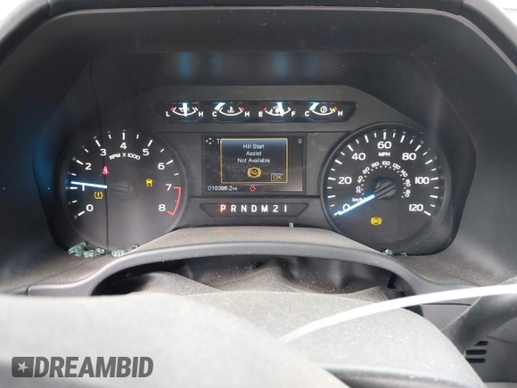 2018 Ford F-150 XL with VIN 1FTMF1CB7JKF68576, listed as a IAAI auction lot 41838856 with 15,396 mi miles. Bid and sale history available at carsss.com. Image 7.