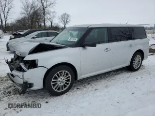 2013 Ford Flex SEL with VIN 2FMHK6C87DBD26752, listed as a Copart auction lot 88915455 with 150,314 mi miles and Salvage Title. Bid and sale history available at carsss.com. Image 1.