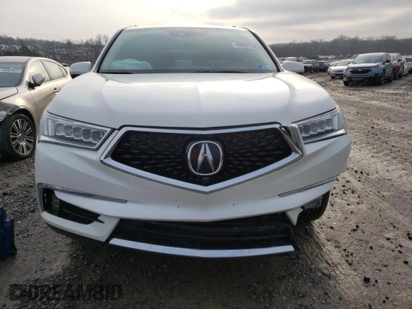2017 Acura MDX w/Advance Pkg with VIN 5FRYD4H88HB036409, listed as a Copart auction lot 69837222 with 71,306 mi miles. Bid and sale history available at carsss.com. Image 5.